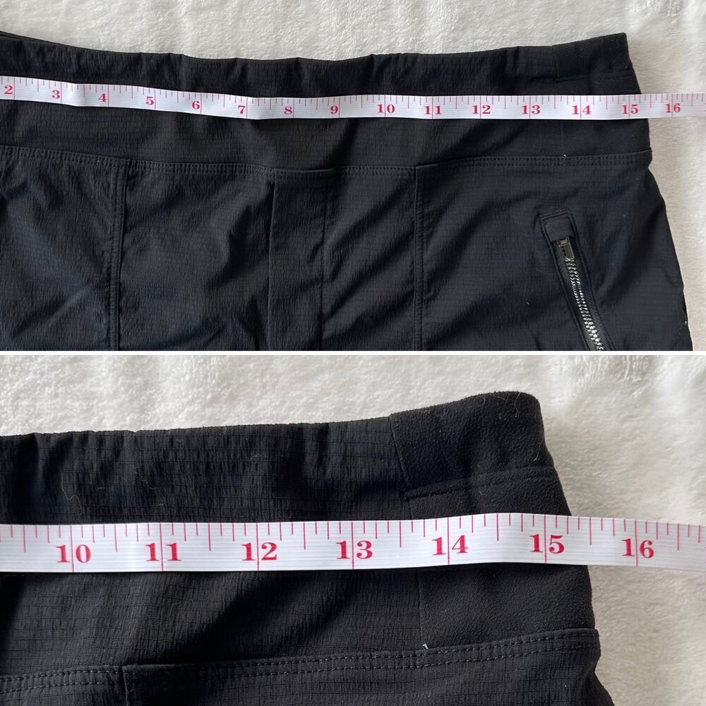 ATHLETA Trekkie North Mid-Rise Black Shorts, Size 8 - Picture 8 of 10